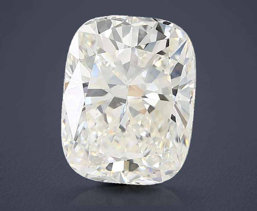 1.03ct H SI1 Rare Carat Ideal Cut Cushion Diamond