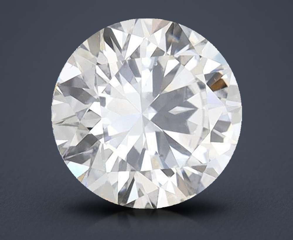 1.50ct H VS2 Excellent Cut Round Lab Grown Diamond
