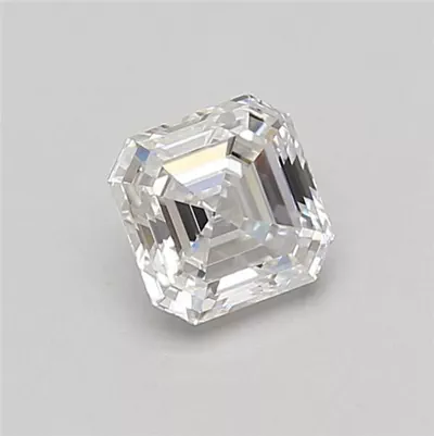 1.07ct D VS1 Rare Carat Ideal Cut Asscher Lab Grown Diamond