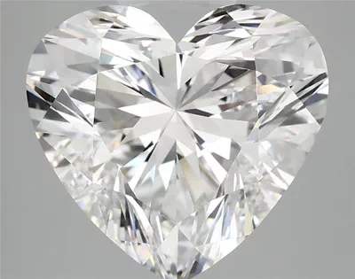 5.25ct E VS1 Rare Carat Ideal Cut Heart Lab Grown Diamond