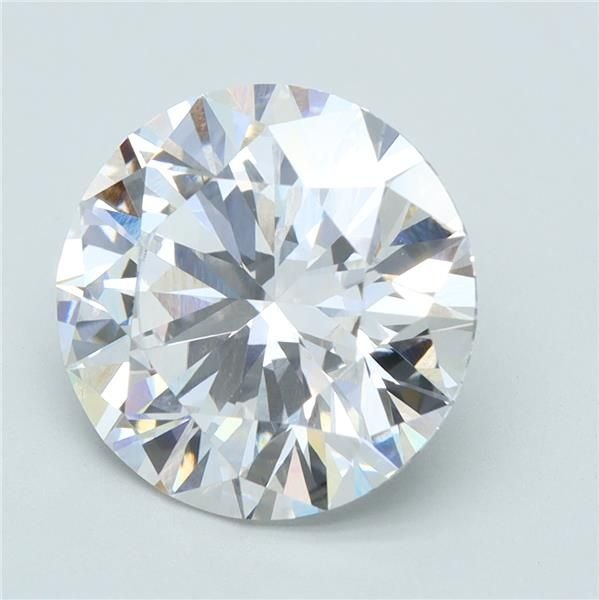 4.42ct F VVS1 Rare Carat Ideal Cut Round Lab Grown Diamond