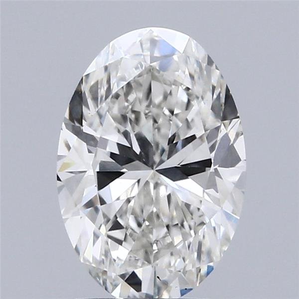 2.05ct H VS1 Very Good Cut Oval Lab Grown Diamond