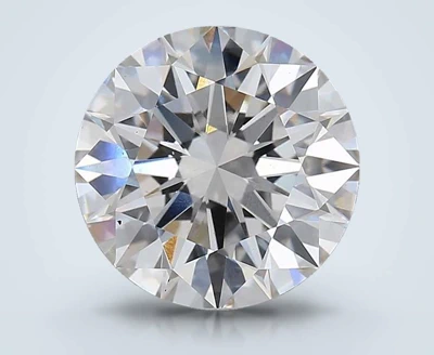 5.02ct I VS1 Rare Carat Ideal Cut Round Lab Grown Diamond