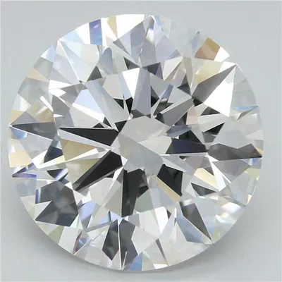 6.60ct F VVS2 Rare Carat Ideal Cut Round Lab Grown Diamond
