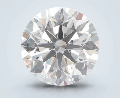 4.10ct D IF Rare Carat Ideal Cut Round Lab Grown Diamond