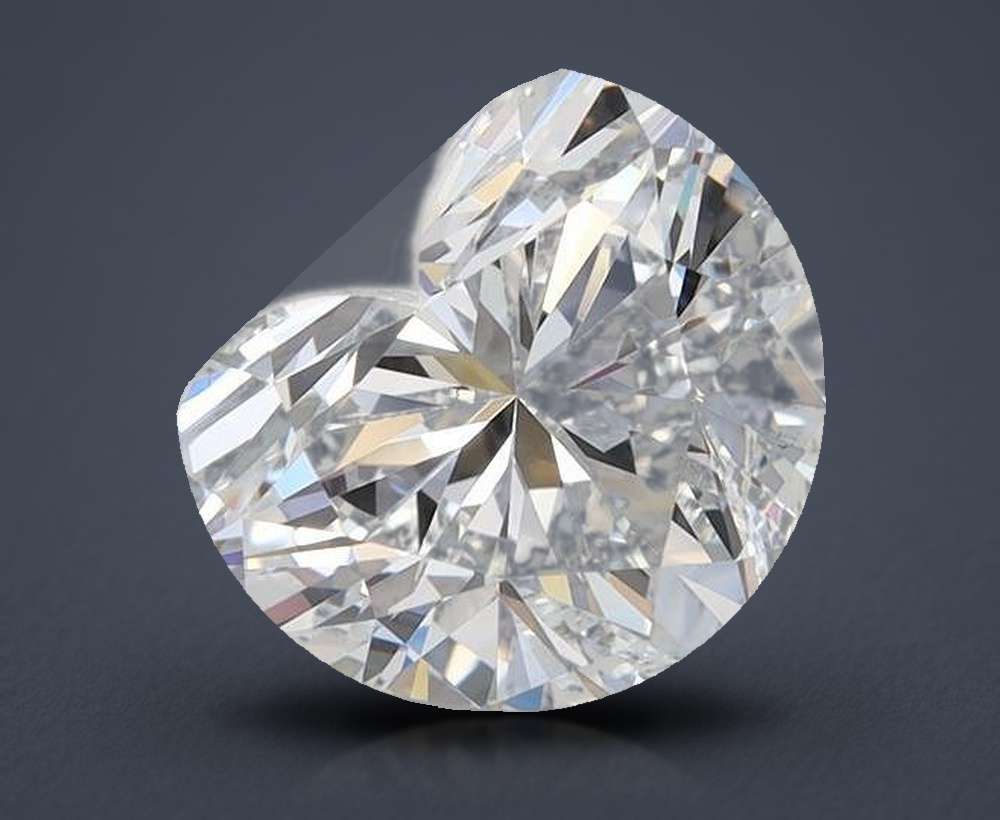 1.90ct D VS1 Rare Carat Ideal Cut Heart Lab Grown Diamond