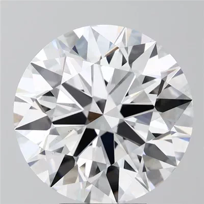 6.05ct D VS2 Rare Carat Ideal Cut Round Lab Grown Diamond