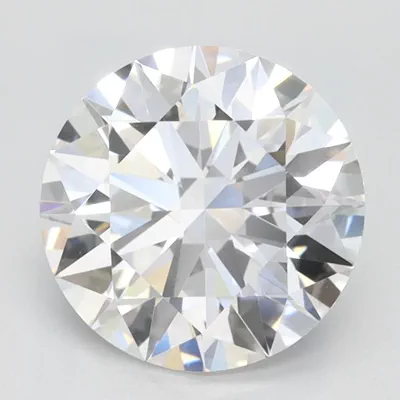 2.07ct D IF Rare Carat Ideal Cut Round Lab Grown Diamond