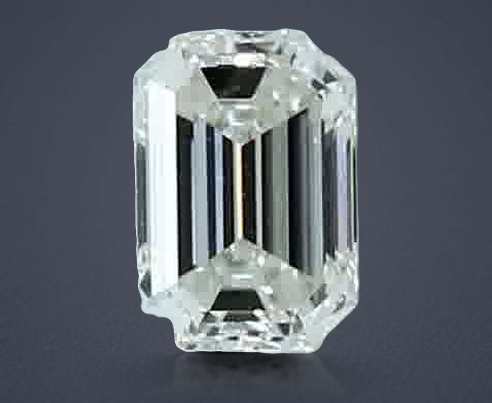0.50ct I VS2 Rare Carat Ideal Cut Emerald Diamond