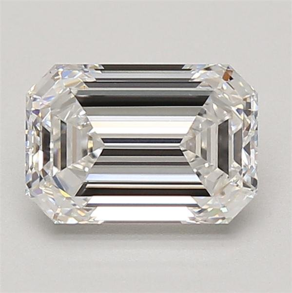 2.01ct D VS1 Rare Carat Ideal Cut Emerald Lab Grown Diamond
