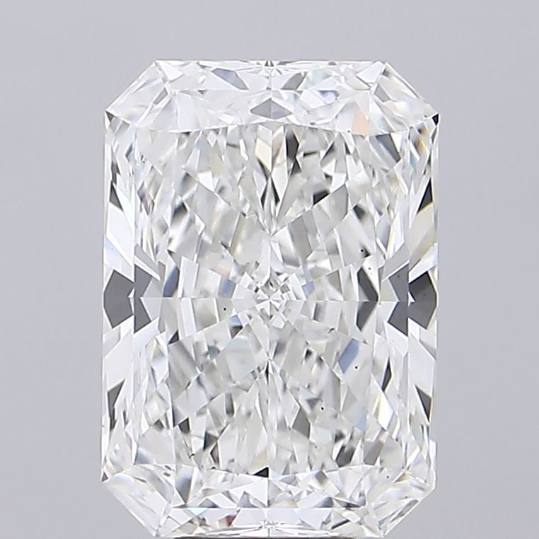 8.38ct F VS2 Rare Carat Ideal Cut Radiant Lab Grown Diamond