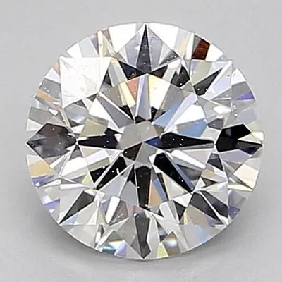 0.97ct F VS2 Rare Carat Ideal Cut Round Diamond