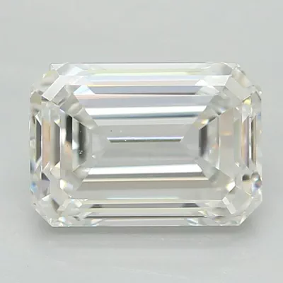1.08ct E VS1 Rare Carat Ideal Cut Emerald Lab Grown Diamond