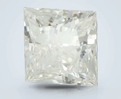 3.52ct E VS2 Rare Carat Ideal Cut Princess Lab Grown Diamond