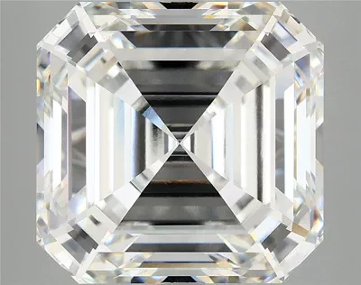 10.80ct E VVS2 Rare Carat Ideal Cut Asscher Lab Grown Diamond