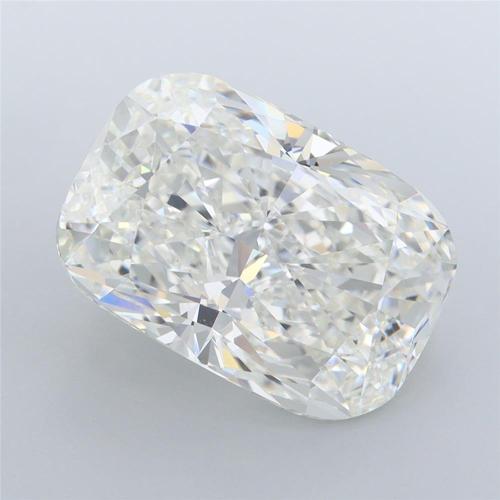 10.10ct G VVS2 Rare Carat Ideal Cut Cushion Lab Grown Diamond