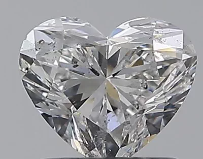 1.00ct E SI2 Rare Carat Ideal Cut Heart Diamond