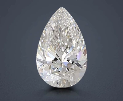0.95ct D VS1 Rare Carat Ideal Cut Pear Lab Grown Diamond