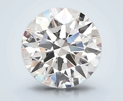 5.04ct E VS2 Rare Carat Ideal Cut Round Lab Grown Diamond