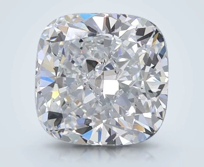 1.55ct D VVS2 Rare Carat Ideal Cut Cushion Lab Grown Diamond