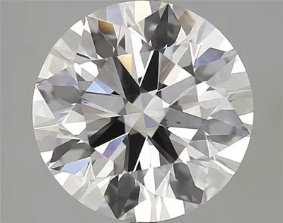 4.27ct G VS2 Rare Carat Ideal Cut Round Diamond