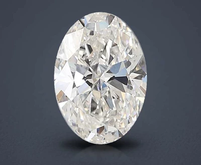 4.05ct G VVS2 Rare Carat Ideal Cut Oval Lab Grown Diamond