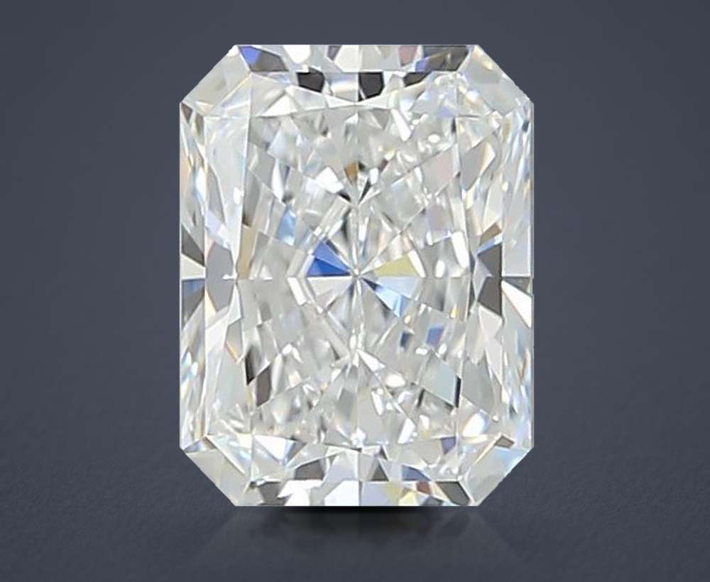 2.05ct D VVS1 Rare Carat Ideal Cut Radiant Lab Grown Diamond
