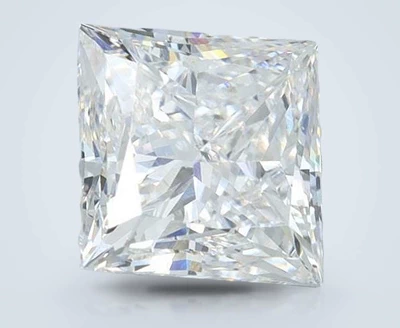 1.76ct G VVS2 Rare Carat Ideal Cut Princess Lab Grown Diamond