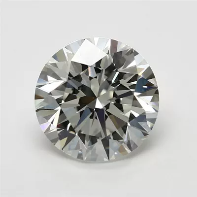 2.09ct K VVS2 Rare Carat Ideal Cut Round Diamond