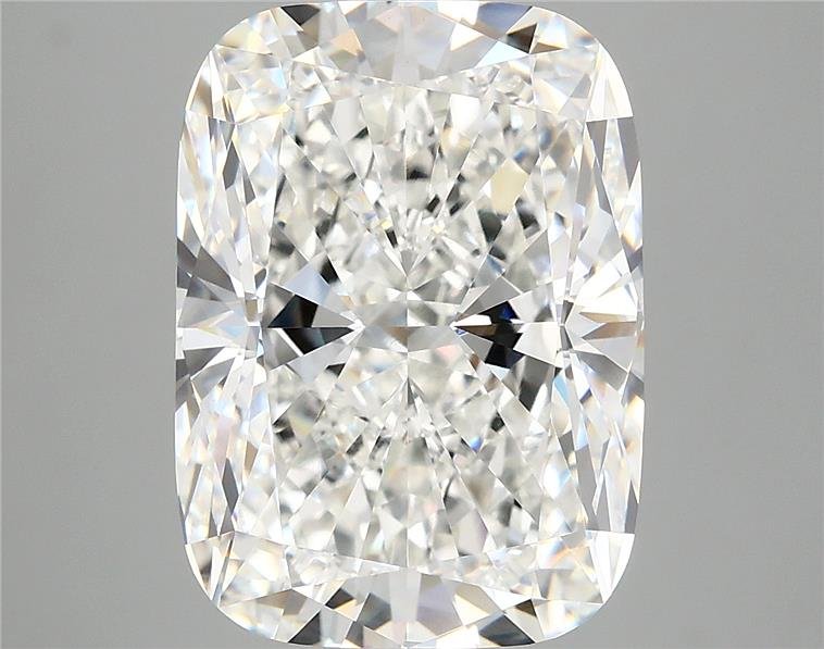 7.28ct E VVS2 Rare Carat Ideal Cut Cushion Lab Grown Diamond