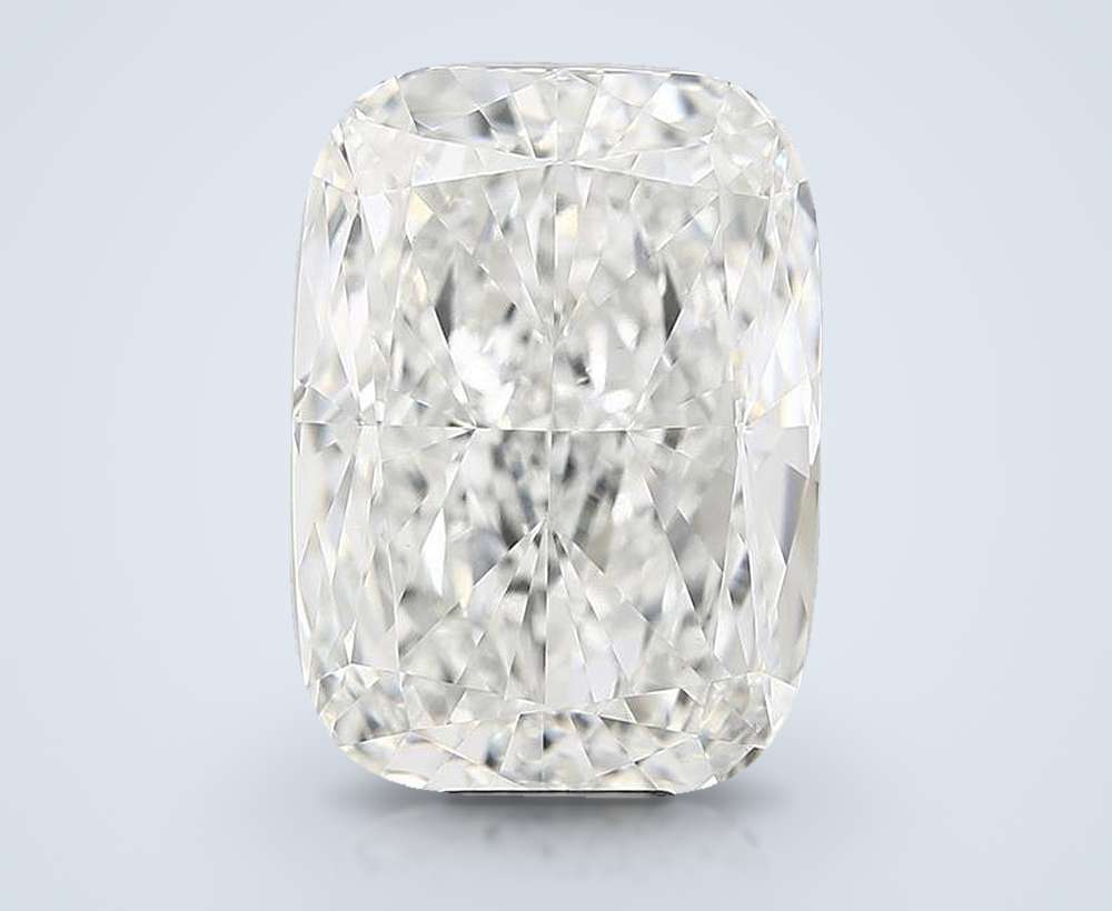 15.02ct F VVS2 Very Good Cut Cushion Lab Grown Diamond