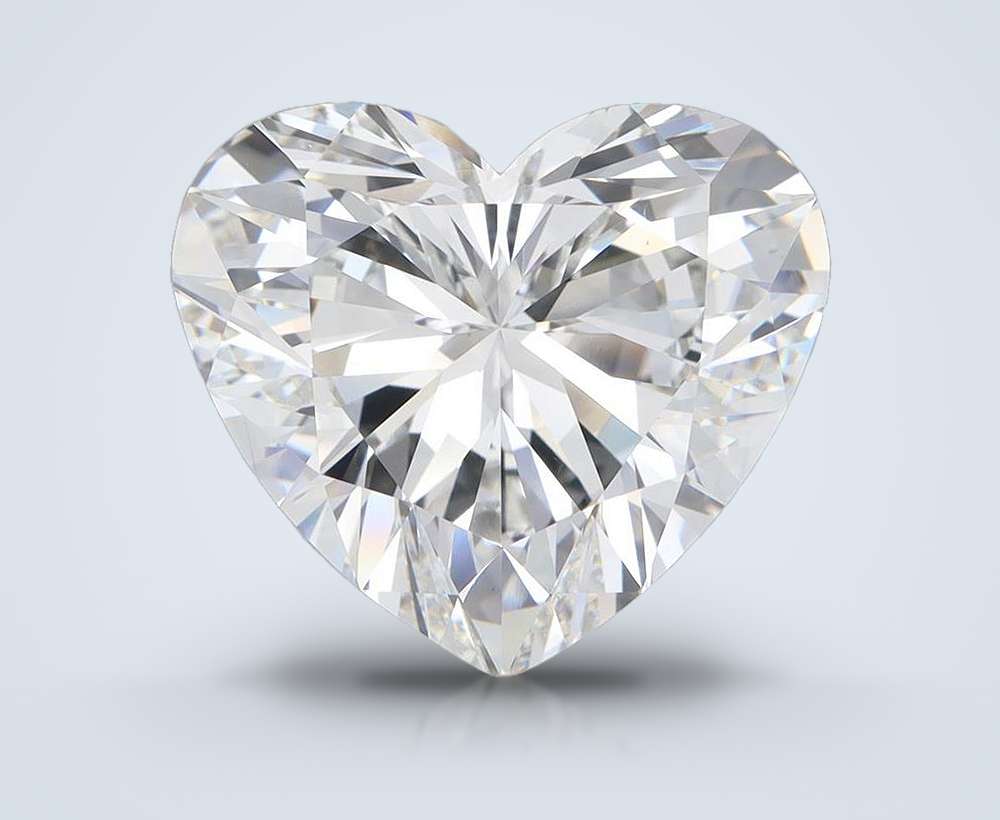 8.44ct E VS1 Rare Carat Ideal Cut Heart Lab Grown Diamond