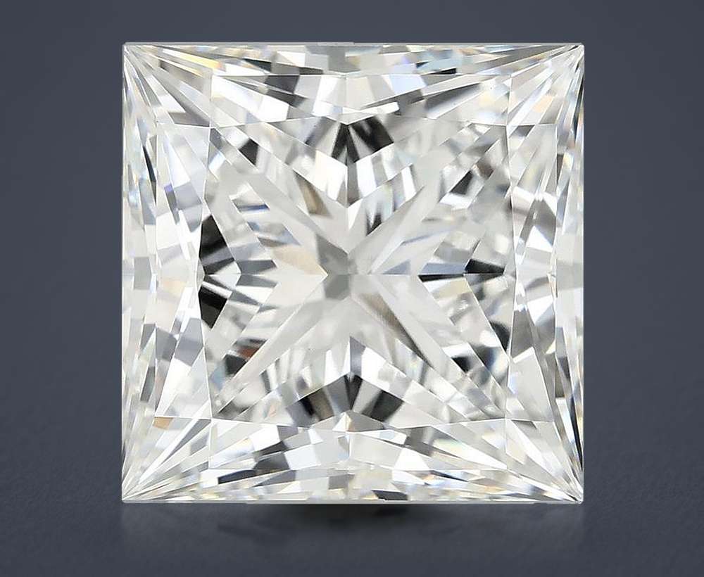 10.79ct F VVS2 Rare Carat Ideal Cut Princess Lab Grown Diamond