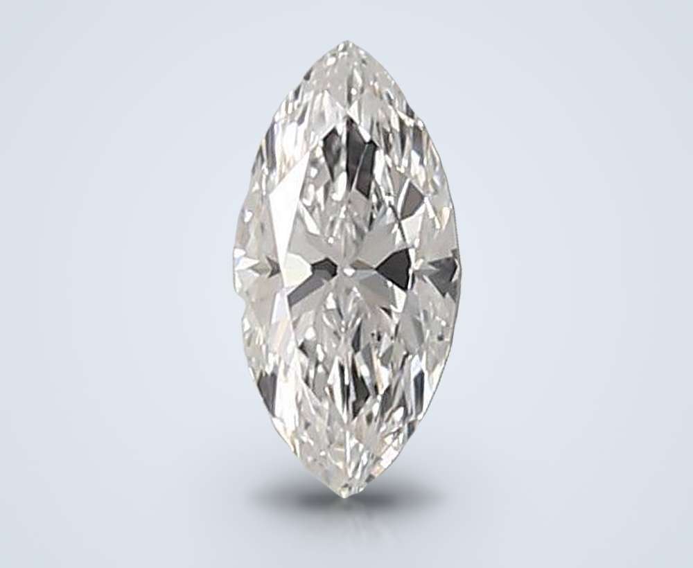 0.47ct D VVS1 Rare Carat Ideal Cut Marquise Lab Grown Diamond