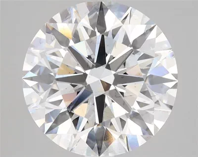 4.04ct F SI1 Rare Carat Ideal Cut Round Lab Grown Diamond