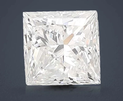 3.02ct F VVS2 Rare Carat Ideal Cut Princess Lab Grown Diamond