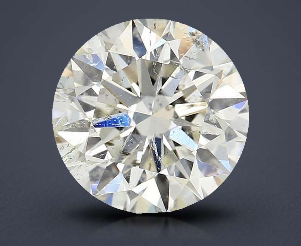 1.27ct I SI2 Rare Carat Ideal Cut Round Diamond