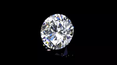 3.53ct H VVS2 Rare Carat Ideal Cut Round Diamond