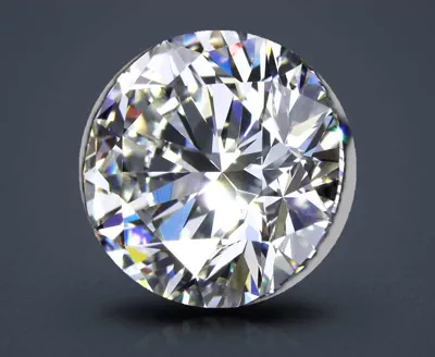 3.53ct H VVS2 Rare Carat Ideal Cut Round Diamond