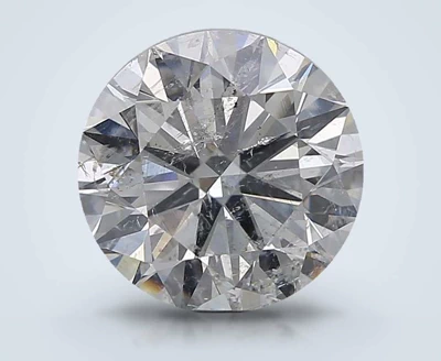 2.81ct G SI2 Excellent Cut Round Diamond