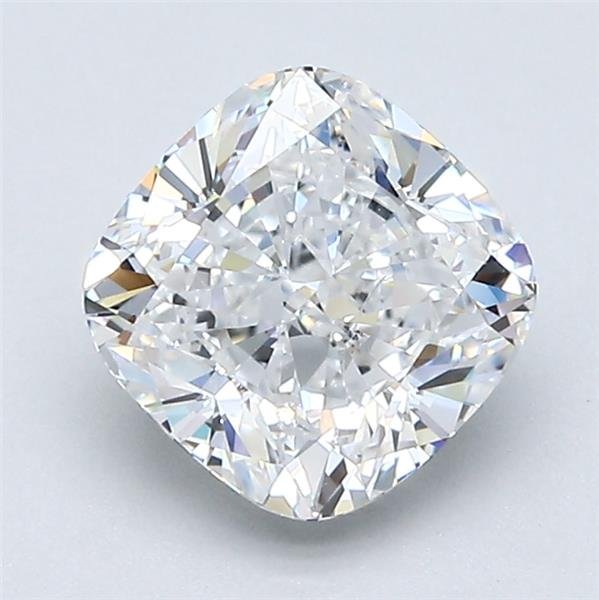 1.71ct E SI2 Rare Carat Ideal Cut Cushion Diamond
