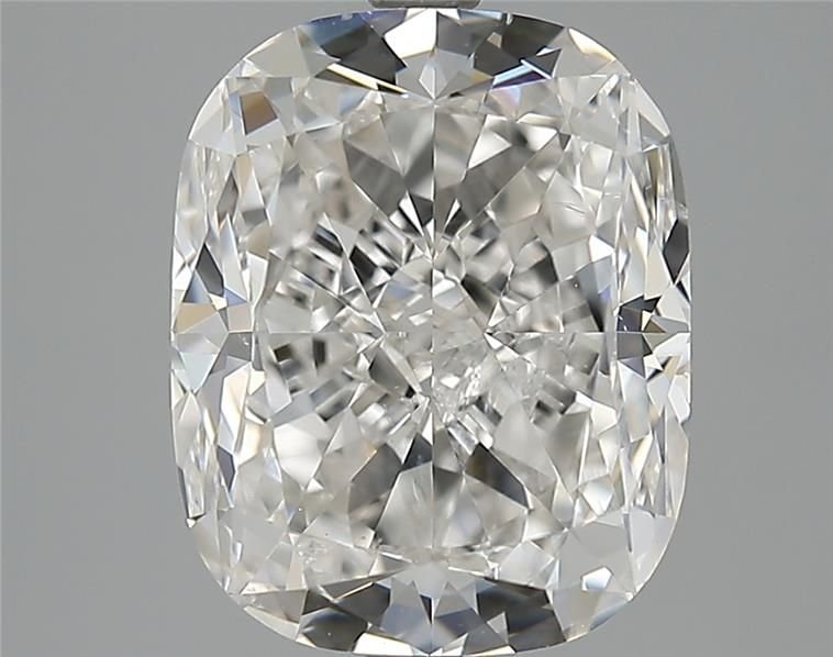 5.05ct H SI1 Very Good Cut Cushion Diamond