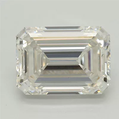 2.55ct F VS1 Rare Carat Ideal Cut Emerald Lab Grown Diamond