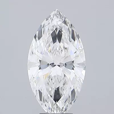 6.08ct F VS1 Rare Carat Ideal Cut Marquise Lab Grown Diamond