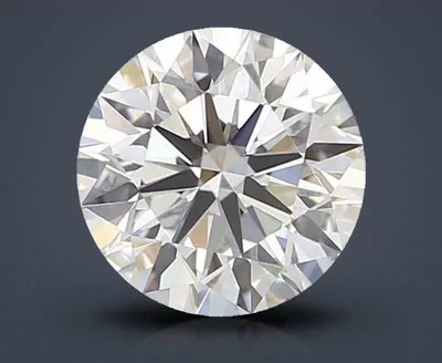 0.57ct F VVS2 Rare Carat Ideal Cut Round Diamond