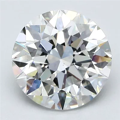 2.90ct F VS1 Rare Carat Ideal Cut Round Diamond