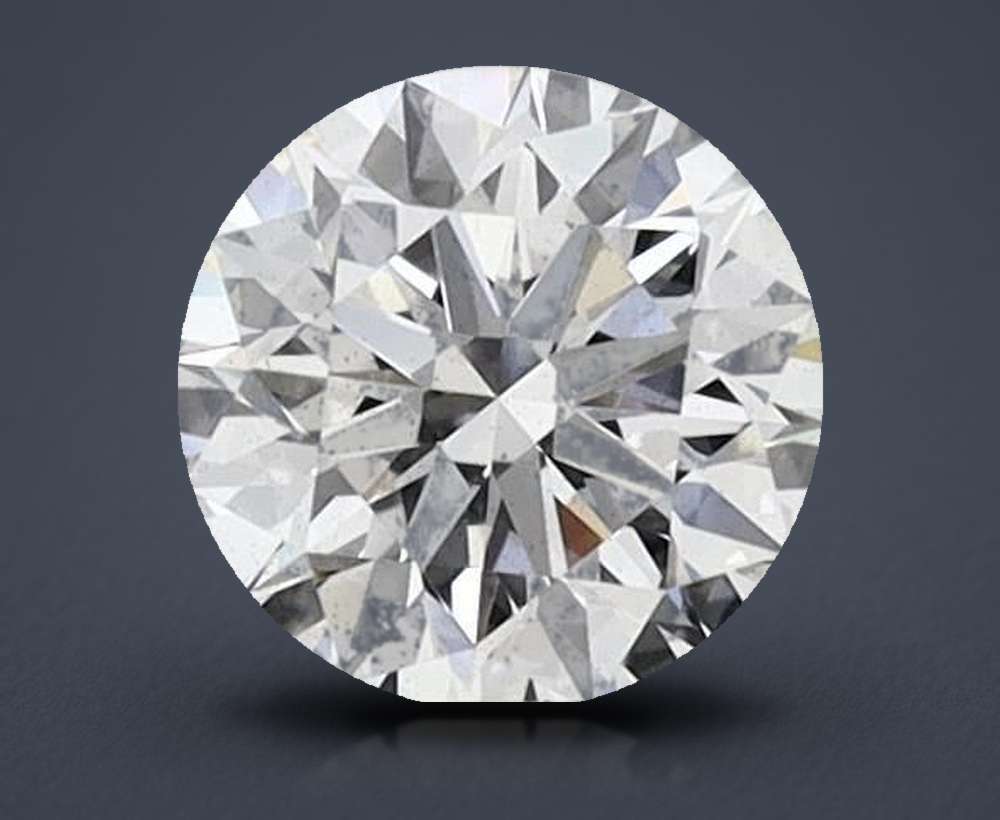 0.97ct D SI1 Rare Carat Ideal Cut Round Lab Grown Diamond