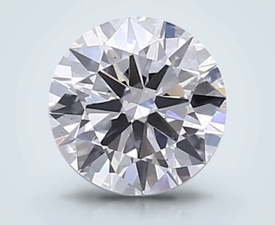 3.01ct F VS1 Rare Carat Ideal Cut Round Lab Grown Diamond