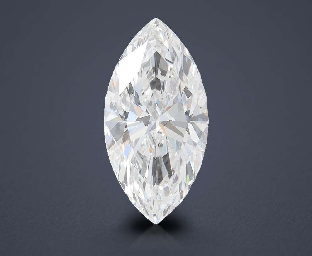 1.92ct D VVS1 Rare Carat Ideal Cut Marquise Lab Grown Diamond