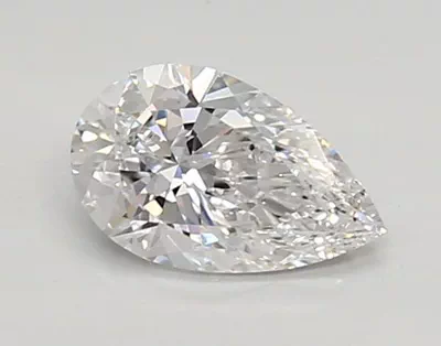 0.59ct D VS1 Rare Carat Ideal Cut Pear Lab Grown Diamond